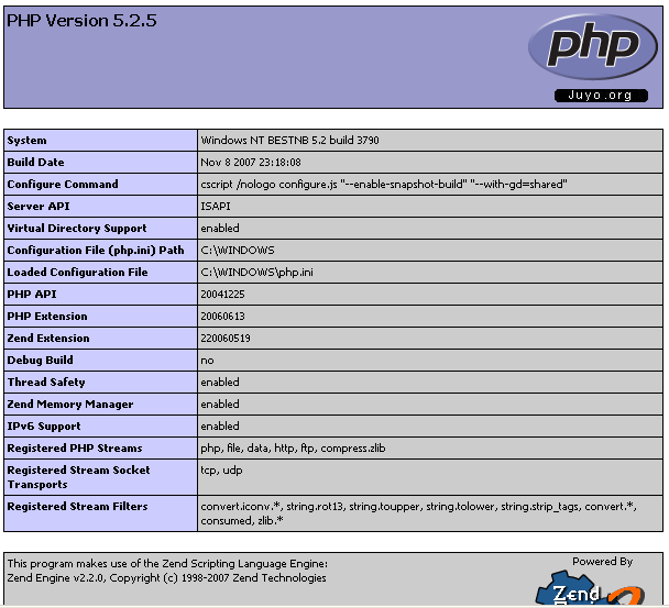 PHP安装图解十九